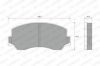 WEEN 151-2025 Brake Pad Set, disc brake